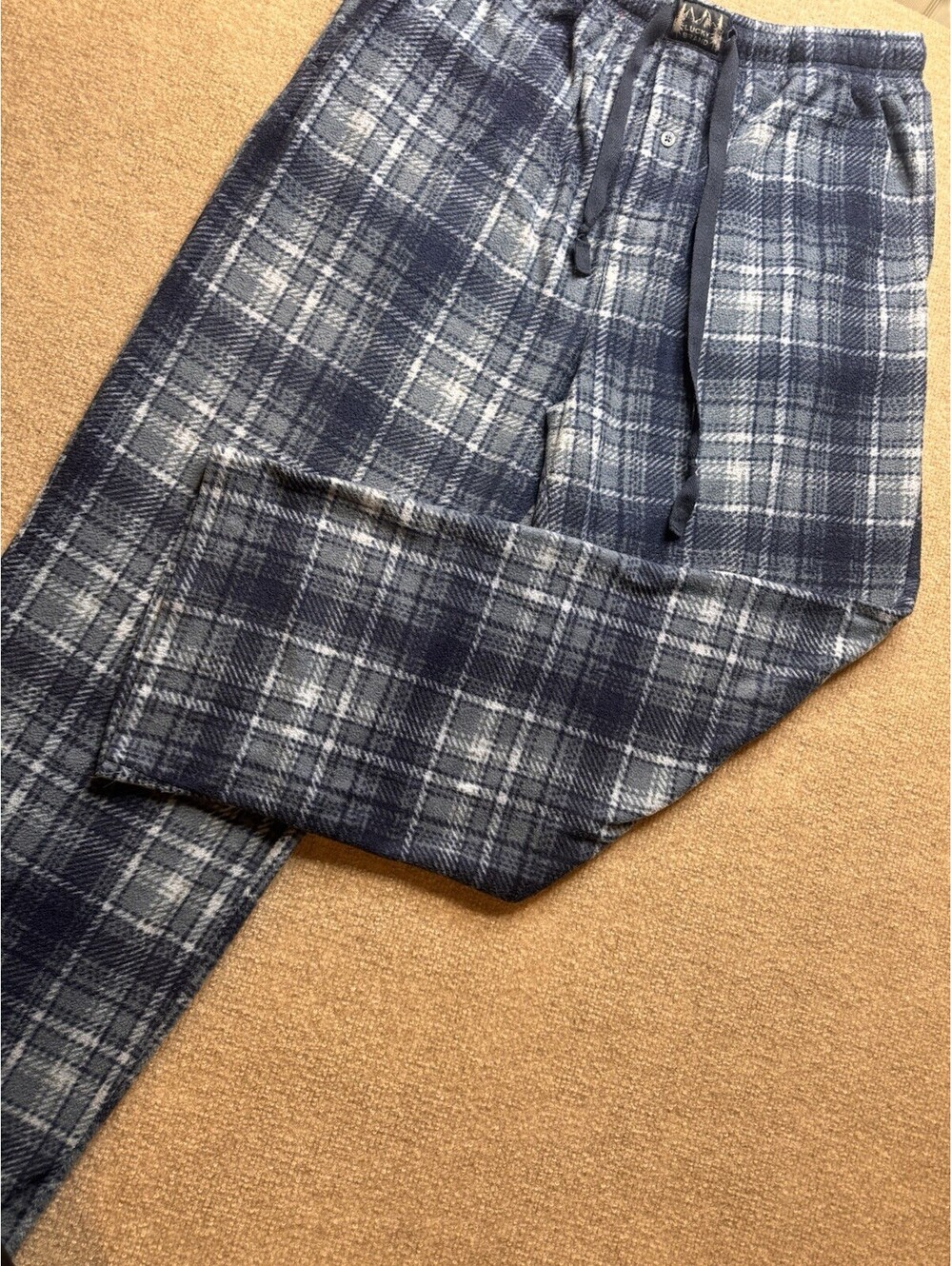 Lucky Brand Men's XXL Fleece Pajama Pants Blue (1010)
